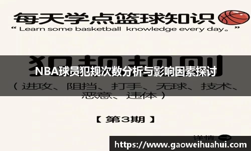 NBA球员犯规次数分析与影响因素探讨